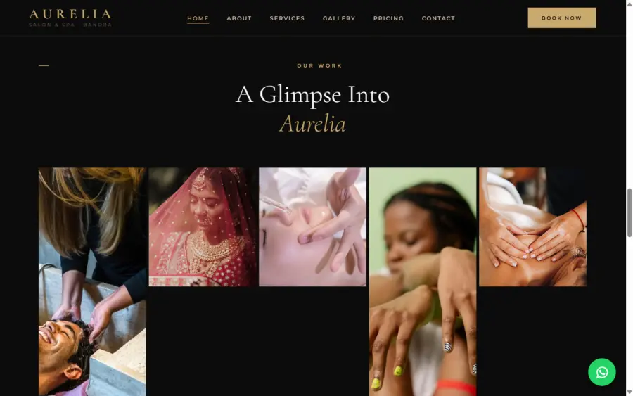 salon-spa-woad.vercel.app homepage